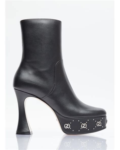 gucci jumbo gg boots|gucci platform boots.